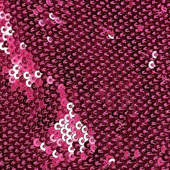 NWT Torn by Ronny Kobo Hot Pink Tulip Sequin Bow Front Lindsay Mini Dress XS - Picture 11 of 15